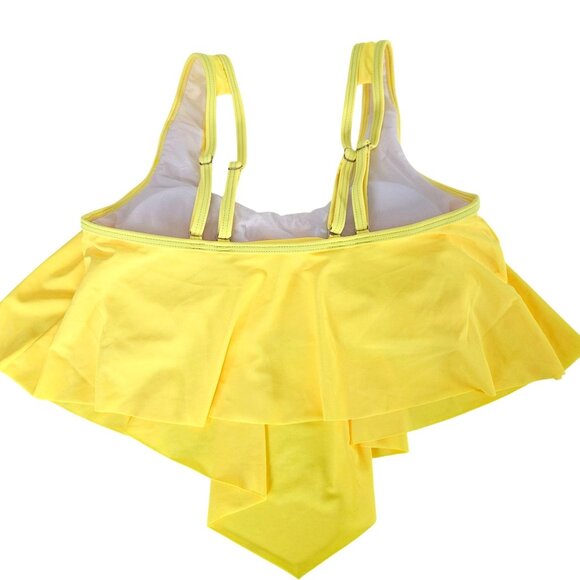 Womens Two-Piece Size S High Waisted Tropical Floral Swimsuit Vacation Beach - Picture 6 of 8